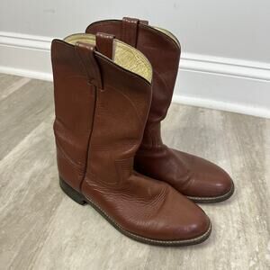 Dan Post Brown Leather Cowboy boots Western Men’s Size 9.5